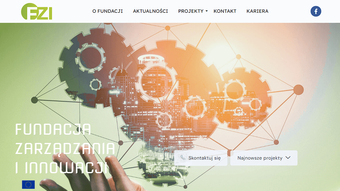 Podgląd projektu: Strona fundacji